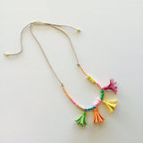 Colour Blast - Tassel Necklaces