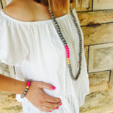 Neon Metallic Necklaces