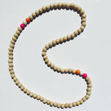 Natural Necklace - Pink/White/Orange