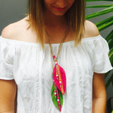 Boho Feather Necklaces