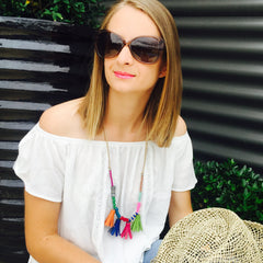 Colour Blast - Tassel Necklaces